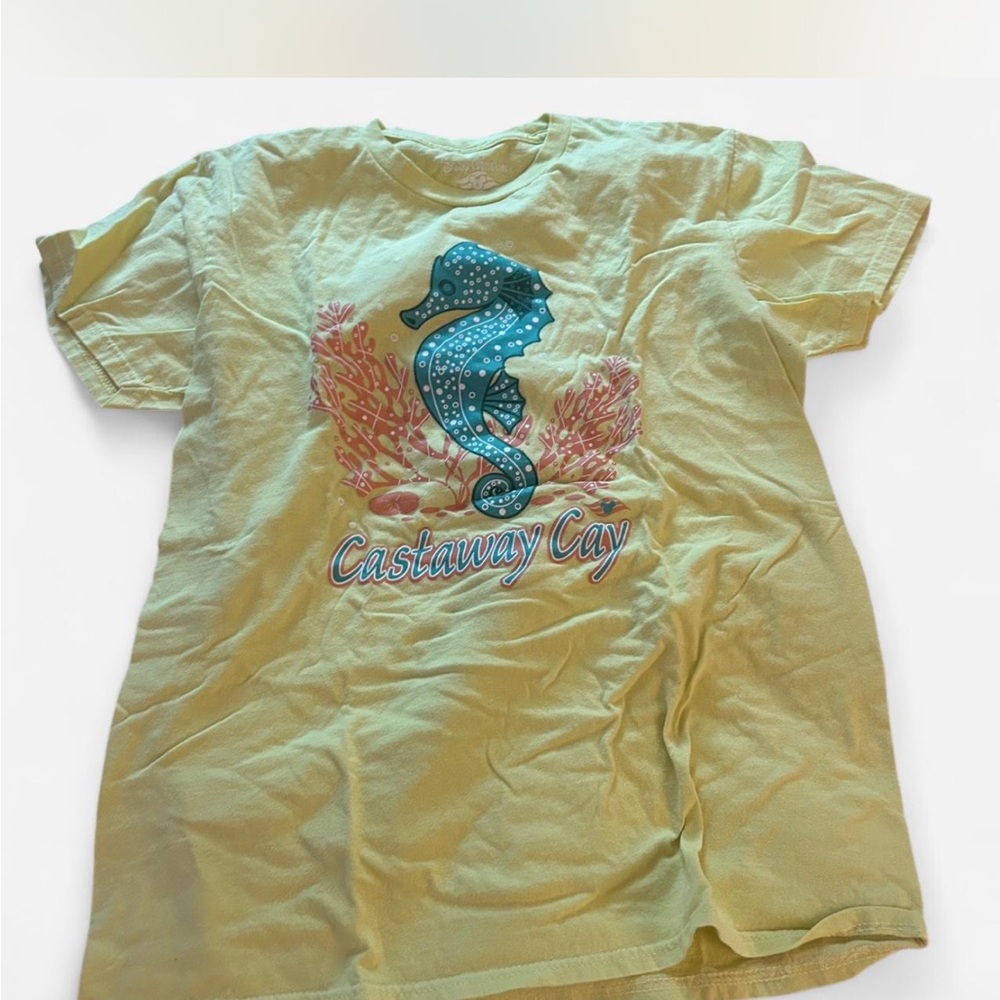 Castaway Cay Yellow T-Shirt